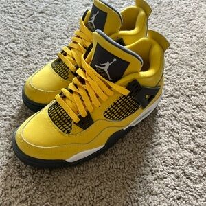 Air Jordan 4 Retro GS Lightning